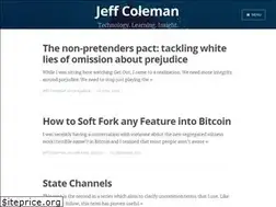 Sites similar to jeffcoleman.ca
