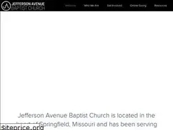 Sites similar to jeffersonavenuebaptist.org