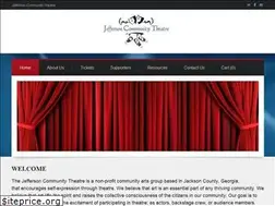 Sites similar to jeffersoncommunitytheatre.com