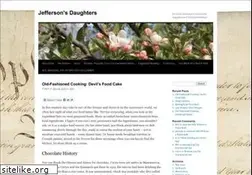 Sites similar to jeffersonsdaughters.com