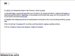 Sites similar to jefforr.me