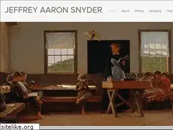 Sites similar to jeffreyaaronsnyder.com