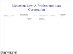 Sites similar to jeffreycnickersonlaw.com