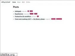 Sites similar to jeffreydegraaf.nl