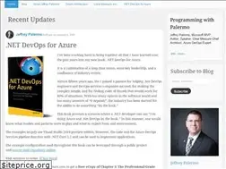 Sites similar to jeffreypalermo.com