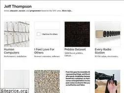 Sites similar to jeffreythompson.org