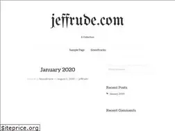 Sites similar to jeffrude.com