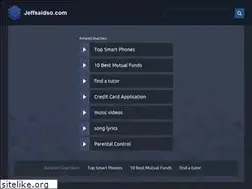 Sites similar to jeffsaidso.com