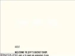 Sites similar to jeffsbucketshop.com