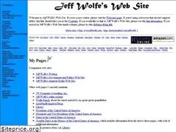 Sites similar to jeffwolfe.com