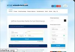 Sites similar to jeftineavionskekarte.com