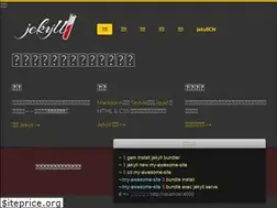 Sites similar to jekyllcn.com