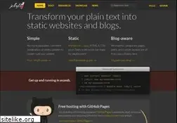 Sites similar to jekyllrb.com