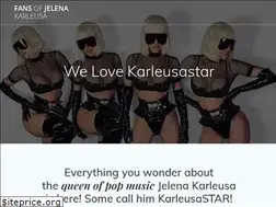 Sites similar to jelenakarleusa.com