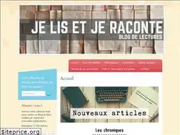 Sites similar to jelisetjeraconte.wordpress.com