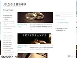 Sites similar to jeloueleseigneur.wordpress.com