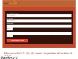 Sites similar to jeloueunevoiture.fr
