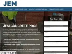 Sites similar to jemconcretepros.com