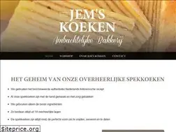 Sites similar to jems-spekkoeken.nl