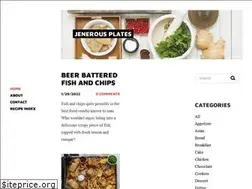 Sites similar to jenerousplates.com