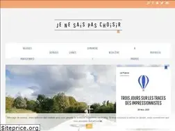 Sites similar to jenesaispaschoisir.com
