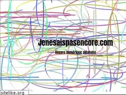 Sites similar to jenesaispasencore.com