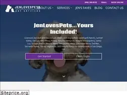 Sites similar to jenlovespets.com