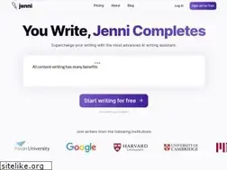 Sites similar to jenni.ai