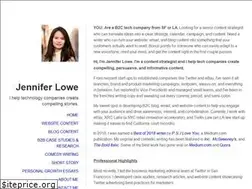 Sites similar to jennifer-lowe.com