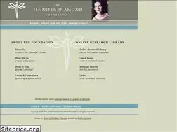 Sites similar to jenniferdiamondfoundation.org