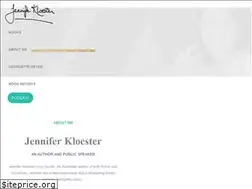 Sites similar to jenniferkloester.com