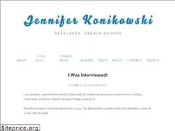 Sites similar to jenniferkonikowski.com