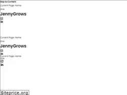 Sites similar to jennygrows.com