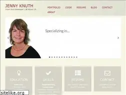 Sites similar to jennyknuth.com