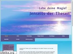 Sites similar to jenseits-der-thesen.de
