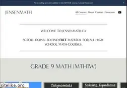 Sites similar to jensenmath.ca