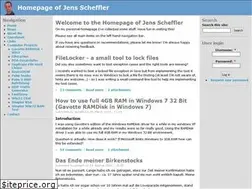 Sites similar to jensscheffler.de