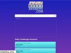 Sites similar to jeopardywordsanswers.com