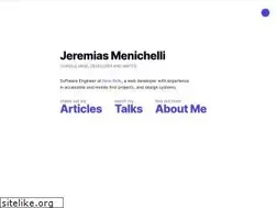 Sites similar to jeremenichelli.io
