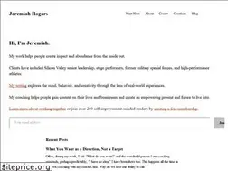 Sites similar to jeremiahrogers.com