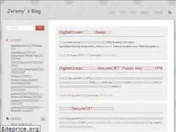 Sites similar to jeremybai.github.io