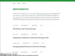 Sites similar to jeremyjaymes.com