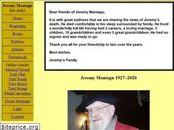 Sites similar to jeremymontagu.co.uk