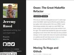 Sites similar to jeremyrossi.com