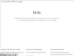 Sites similar to jeremyrussellphotography.com