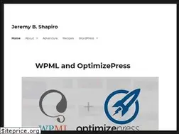 Sites similar to jeremyshapiro.com