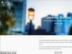 Sites similar to jeremyssutton.com