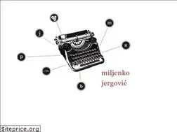 Sites similar to jergovic.com
