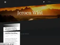 Sites similar to jeroenwint.com
