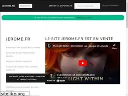 Sites similar to jerome.fr